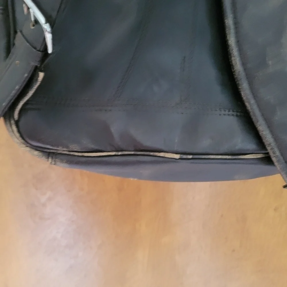 Joe’s Jeans Leather Backpack Fall Brown Black Work Travel